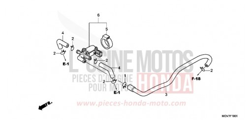 AIR INJECTION CONTROL VALVE CBR600FC de 2012